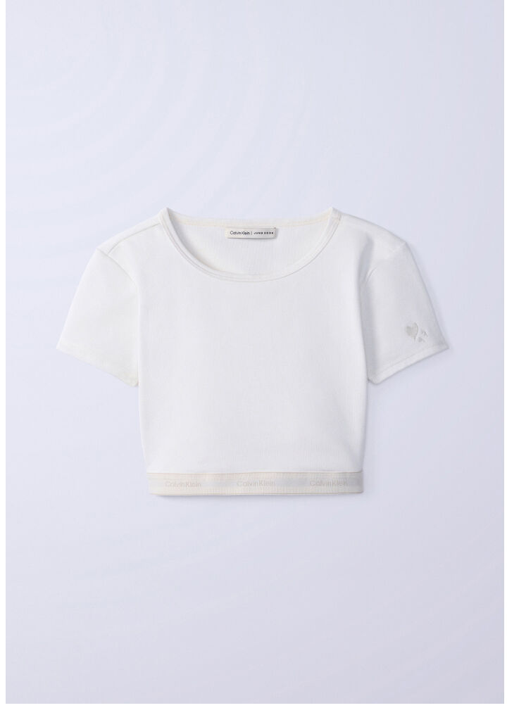 	Jung Kook for Calvin Klein Heritage Cotton Lightly Lined T-Shirt Bralette 